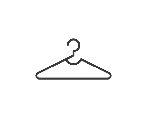 Hanger logo pictogram vector illustratie ontwerp — Stockvector