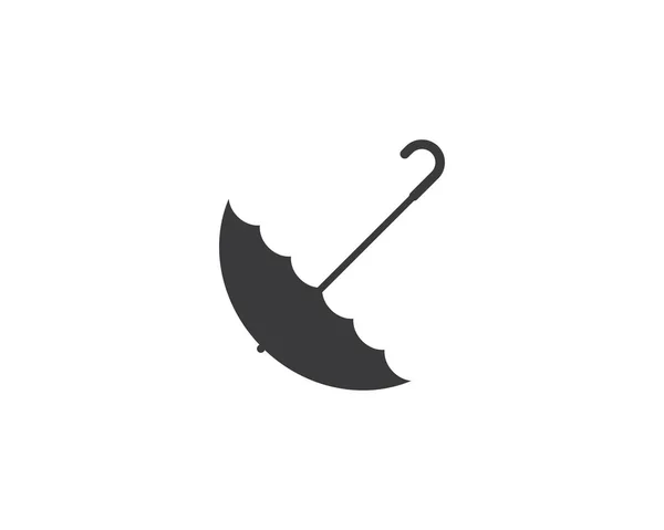 Umbrella logo icon  vector illustration — 스톡 벡터