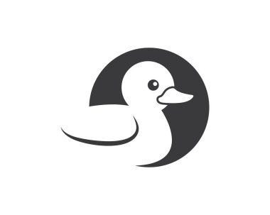 ördek vektör resimleme tasarımı