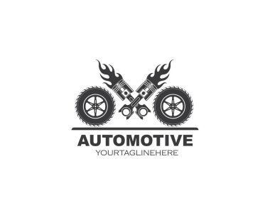 piston vektör resimleme tasarımı