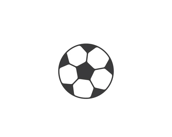 Voetbal pictogram illustratie vector — Stockvector