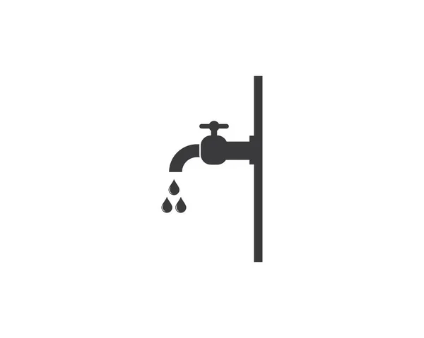 Faucet  icon vector design — ストックベクタ