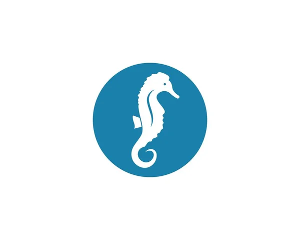 Seahorse vector icon illustration design — Stok Vektör