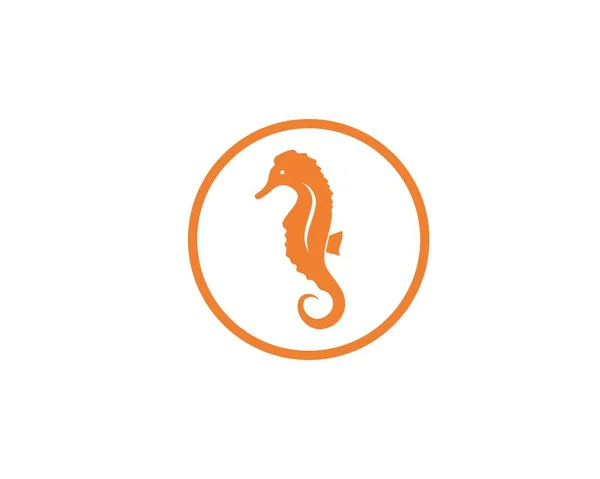 Seahorse vector icon illustration design — Stok Vektör