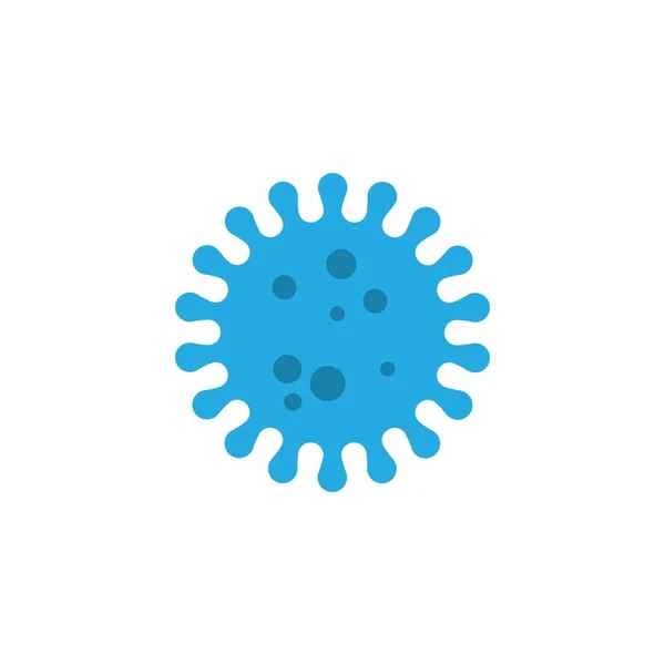 Virus y bacterias icono vector ilustración diseño — Vector de stock