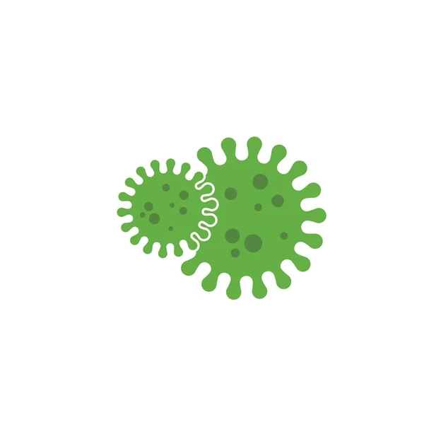 Virus y bacterias icono vector ilustración diseño — Vector de stock