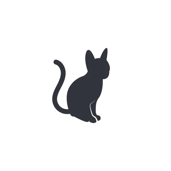 Katze Vektor Symbol Illustration Design — Stockvektor