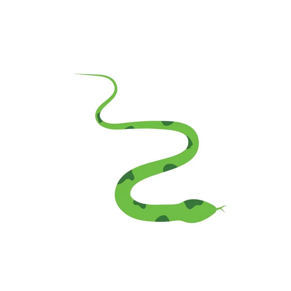 Icona illustrazione vettoriale serpente — Vettoriale Stock