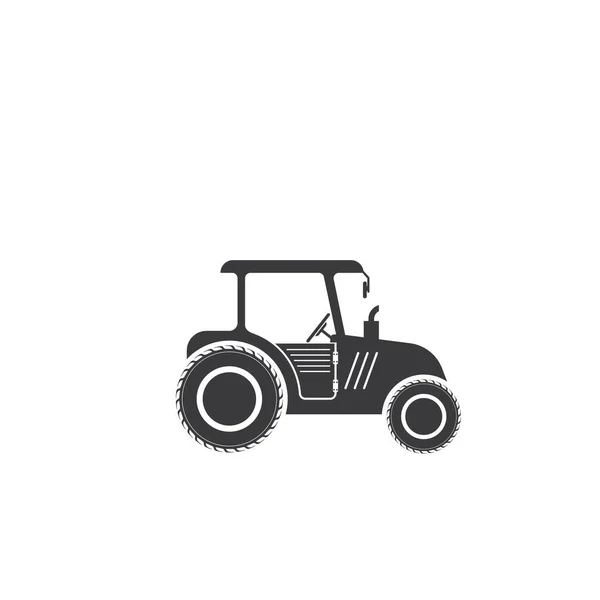Tractor Icono Vector Ilustración Diseño Plantilla — Vector de stock