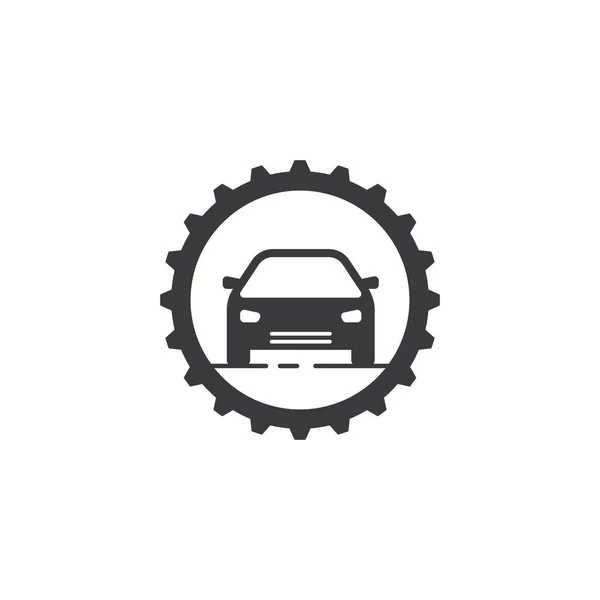 Auto Getriebe Symbol Vektor Illustration Design Vorlage — Stockvektor