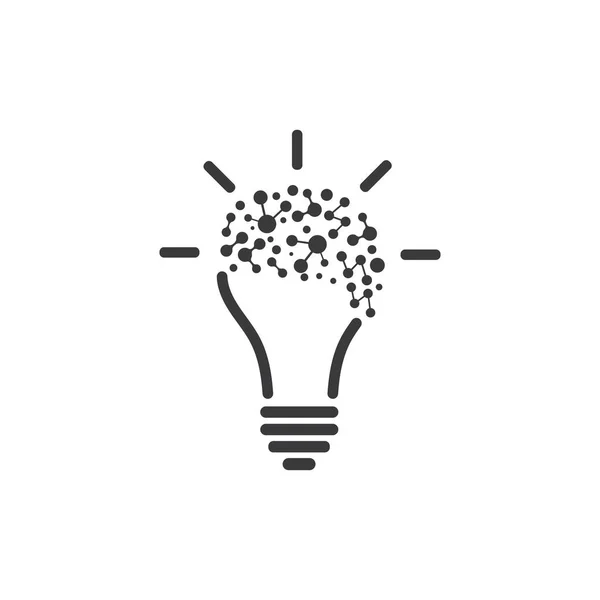 Bulb Idea Creative Concept Illustration Vector — Stock Vector