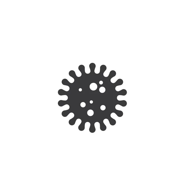 Modèle Conception Illustration Vectorielle Icône Virus Bactéries — Image vectorielle