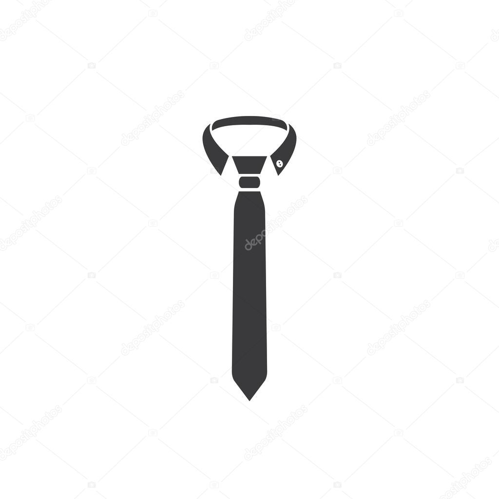 necktie vector illustration design template