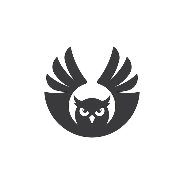 Eule Symbol Vektor Illustration Design — Stockvektor