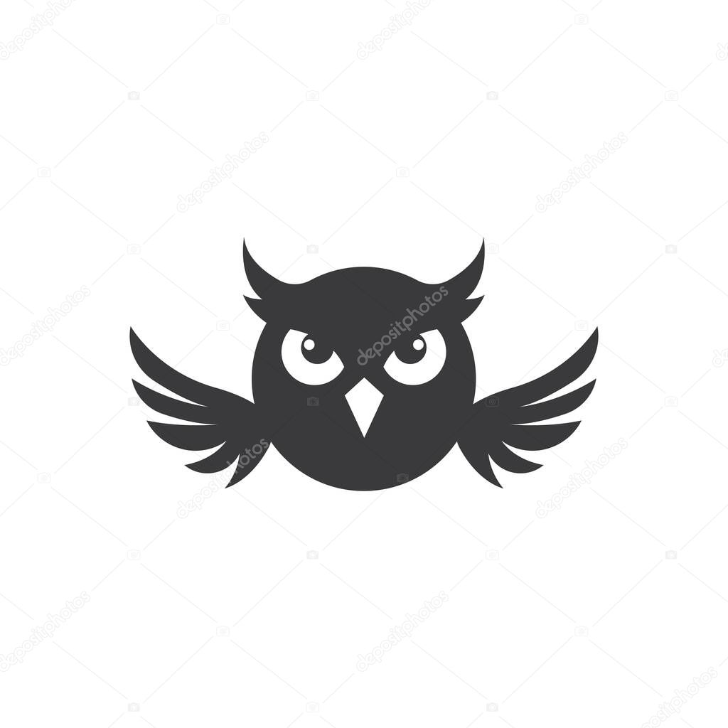 Owl icon vector illustration design