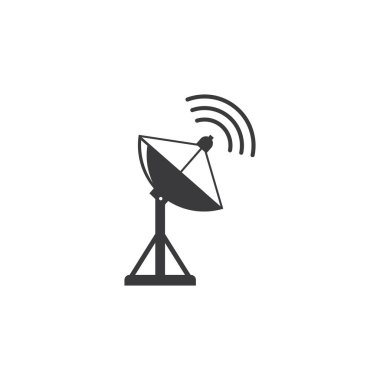 uydu vektör resimleme şablonu