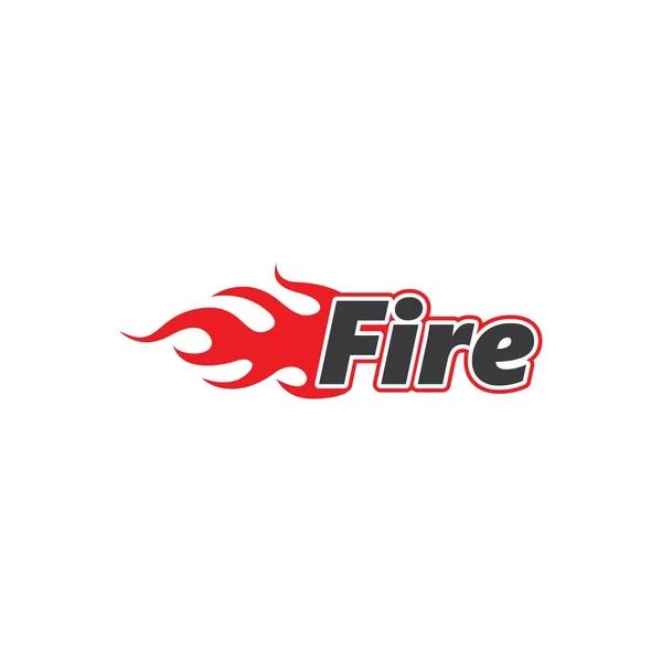 fire text font with fire icon  concept design