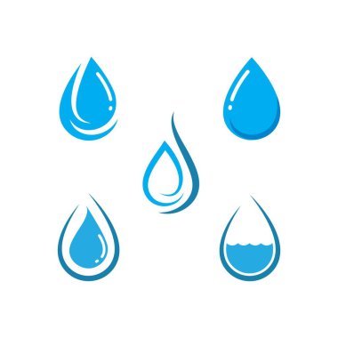 su damlası Logo Şablonu vektör çizimi tasarımı