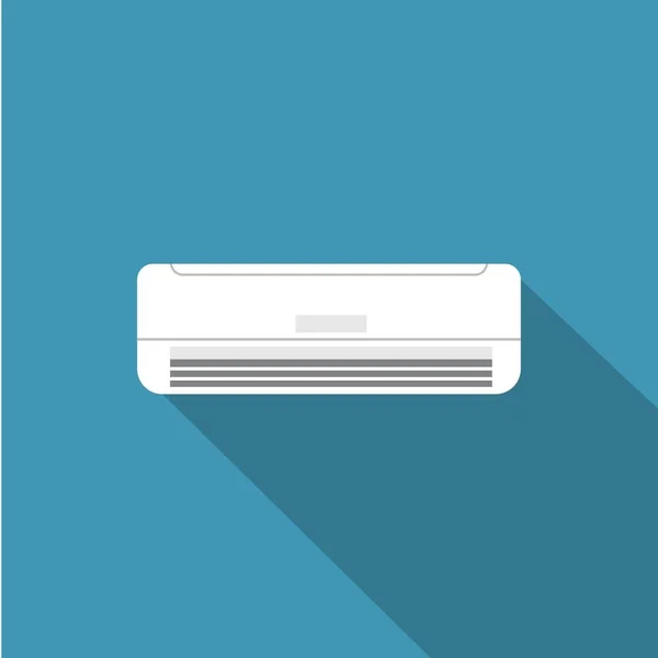 Klimaanlage Vektor Symbol Illustration Design Vorlage — Stockvektor