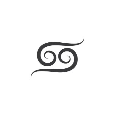 girdap rüzgar logo vektör tasarım şablonu