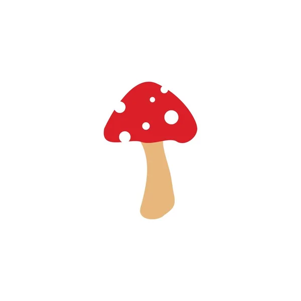 Mushroom vector illustration icon design template — Stock Illustration Mushroom Vector Illustration Icon Design Template Stock Illustration