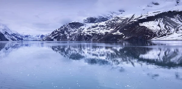 冰川湾国家公园 阿拉斯加 是世界的自然遗产 全球变暖 冰川融化 — 图库照片