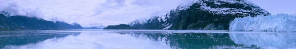 알래스카의 국립공원은 온난화 빙하등 세계의 유산입니다 — 스톡 사진