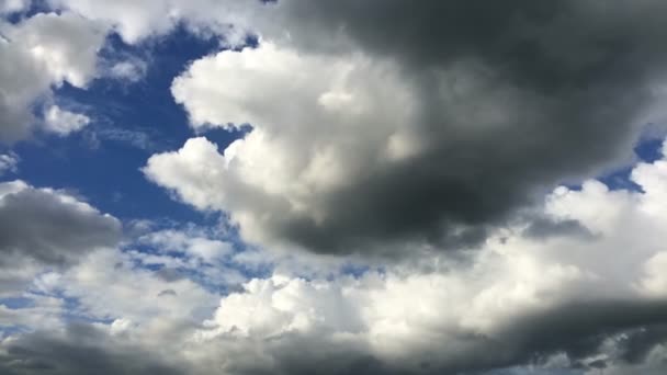 Fotografia Lapso Tempo Nuvens Movimento Nuvens Ricas Antes Tufão — Vídeo de Stock