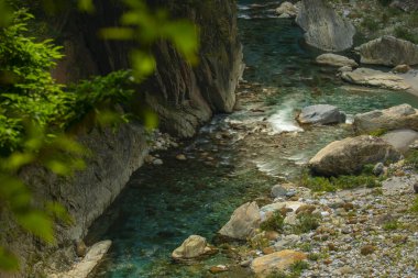 Shakabang Nehrinin Vadisi, Taroko Sahne Alanı, Hualien, Tayvan
