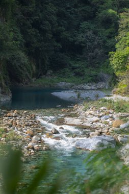 Shakabang Nehrinin Vadisi, Taroko Sahne Alanı, Hualien, Tayvan