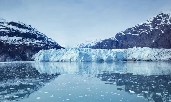 冰川湾国家公园 阿拉斯加 是世界的自然遗产 全球变暖 冰川融化 — 图库照片