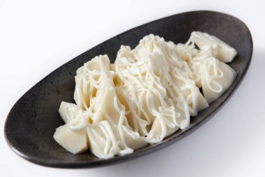 Yaz yemeği, soğuk bambu salata.