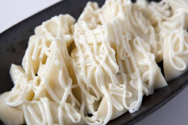 Yaz yemeği, soğuk bambu salata.