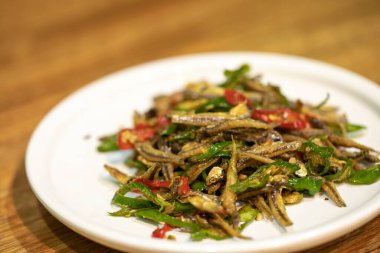 Tayvan Yemeği Geleneksel Atıştırmalık Kurutulmuş Kurutulmuş Balık