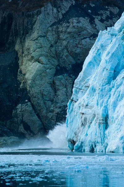 Národní Park Glacier Bay Aljaška Usa Světové Přírodní Dědictví — Stock fotografie