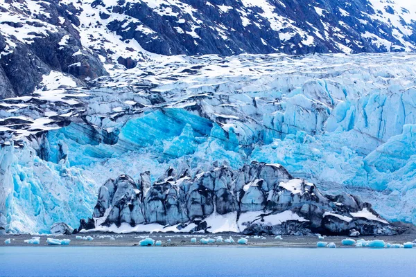 Parque Nacional Glacier Bay Alasca Eua Patrimônio Natural Humanidade — Fotografia de Stock