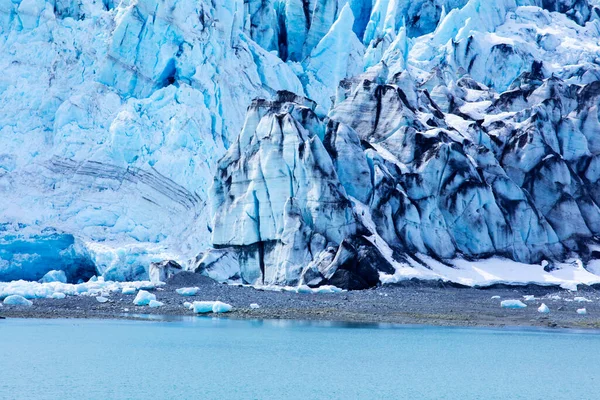 Parque Nacional Glacier Bay Alasca Eua Patrimônio Natural Humanidade — Fotografia de Stock