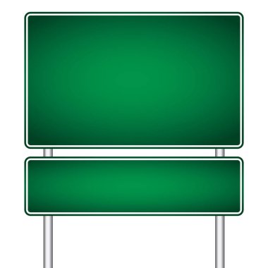 izole vektör kutup işareti yol boş