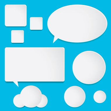 konuşma balonları vektör