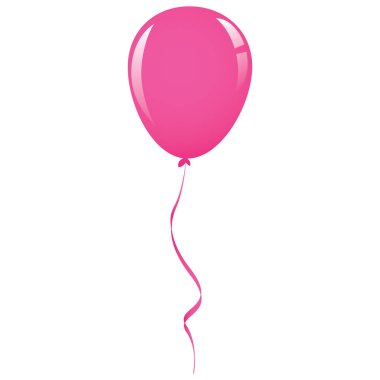 pembe balon şerit