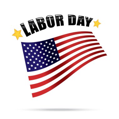 İşçi Bayramı Amerikan vektör