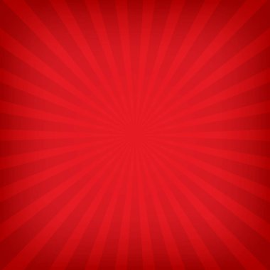 Güneş ışınları geçmişi olan kırmızı renk