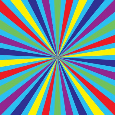 popüler vintage ray arka plan vektör