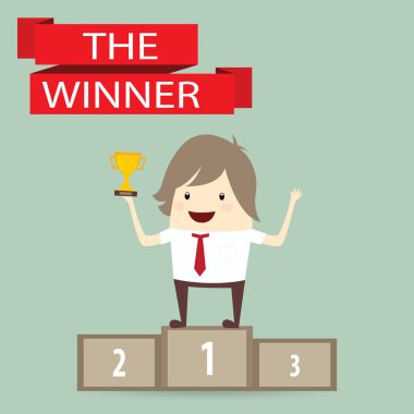 işadamı bir dakika altın metal trophy Kupası Şampiyon kupa Ödülü 