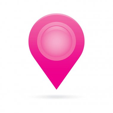 pembe harita işaretçi simgesi marker Gps konumu bayrak simgesi