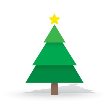 çam ağacı ve kar Tema, neşeli Noel ve mutlu yeni yıl ISO