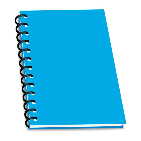 Wektor stosu segregatora książki lub na białym tle notebook — Wektor stockowy