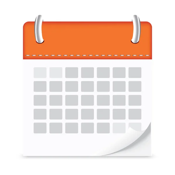 simge izole Takvim arka plan