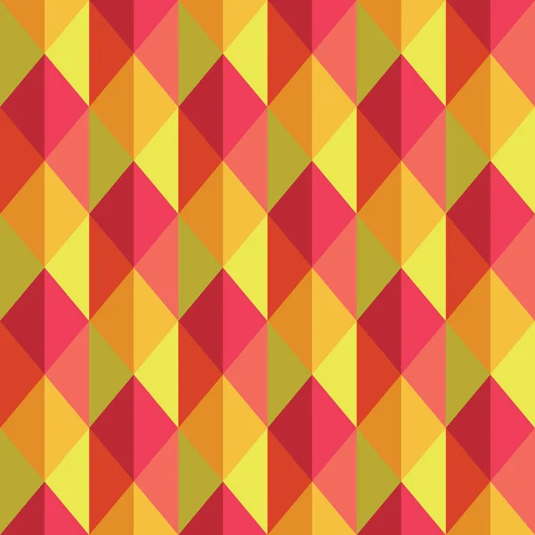 Populaire vintage zigzag chevron driehoek patroon — Stockvector