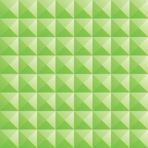 Triángulo verde textura de la tierra fondo sin costuras — Vector de stock